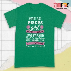 interested She Can't Control Pisces Premium T-Shirts