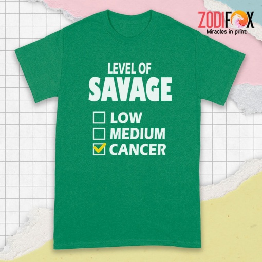 special Level Of Savage Cancer Premium T-Shirts