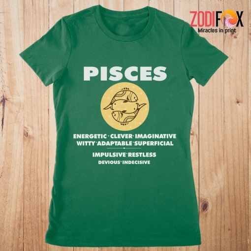 lively Pisces Witty Premium T-Shirts