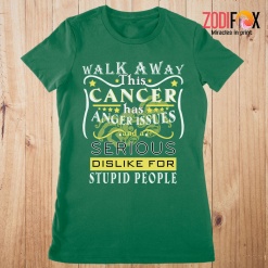 best This Cancer Has Anger Issues Premium T-Shirts