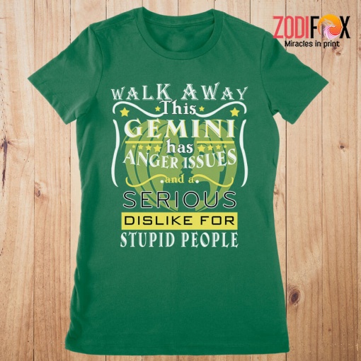 interested Gemini Has Anger Issues Premium T-Shirts