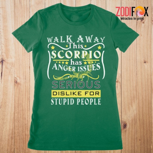awesome Scorpio Has Anger Issues Premium T-Shirts