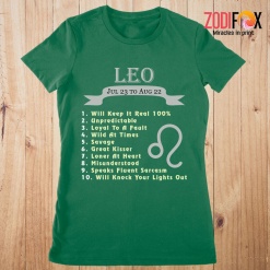 unique Loner At Heart Leo Premium T-Shirts