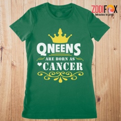 interested Queens Are Born As Cancer Premium T-Shirts