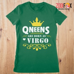 interested Queens Are Born As Virgo Premium T-Shirts