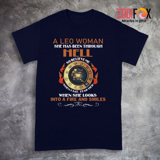 funny Leo Warm Premium T-Shirts