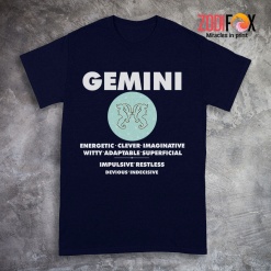 cute Gemini Energetic Premium T-Shirts