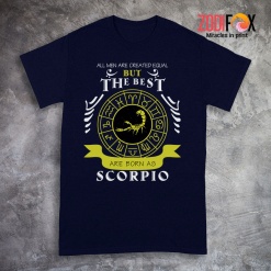 novelty Men Are Created Equal Scorpio Premium T-Shirts