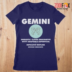 pretty Gemini Energetic Premium T-Shirts
