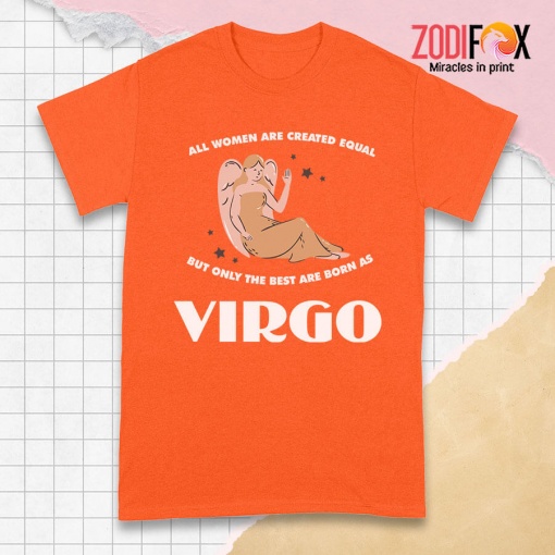 exciting The Best Are Born As Virgo Premium T-Shirts