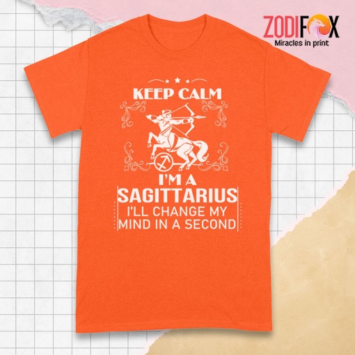 nice Keep Calm, I'm A Sagittarius Premium T-Shirts