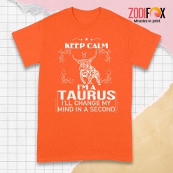 nice Keep Calm, I'm A Taurus Premium T-Shirts