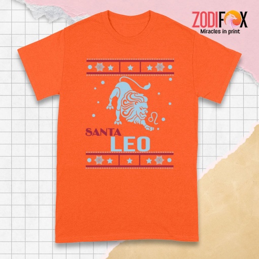 cute Santa Leo Premium T-Shirts
