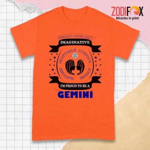 cheap I'm Proud To Be A Gemini Premium T-Shirts