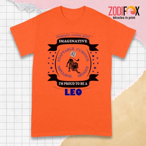 exciting I'm Proud To Be A Leo Premium T-Shirts