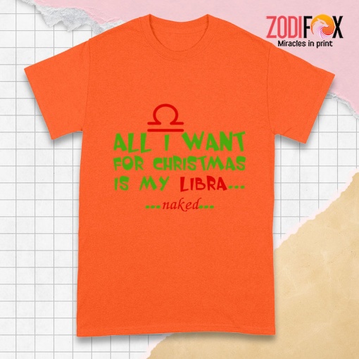 awesome I Want For Christmas Is My Libra Premium T-Shirts