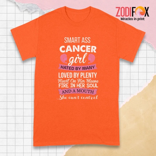 awesome She Can't Control Cancer Premium T-Shirts
