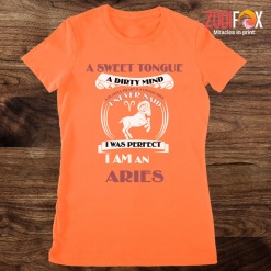 funny Aries Playfull Premium T-Shirts