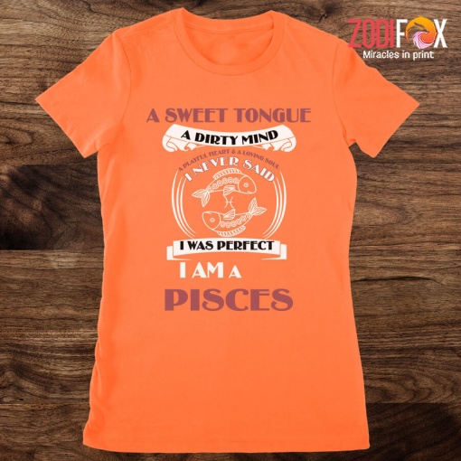 lovely Pisces Perfect Premium T-Shirts