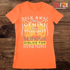 personalised Gemini Has Anger Issues Premium T-Shirts