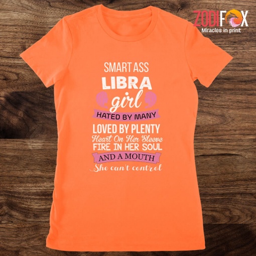 lovely She Can't Control Libra Premium T-Shirts