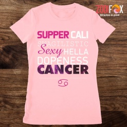 lovely Cancer Super Premium T-Shirts