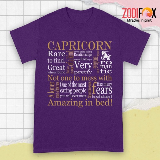 Capricorn Fears Premium T-Shirts - Buy cool friendship gifts for father