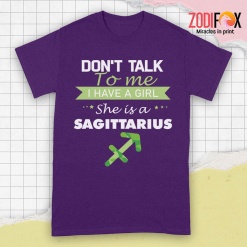 dramatic Sagittarius Girl Premium T-Shirts