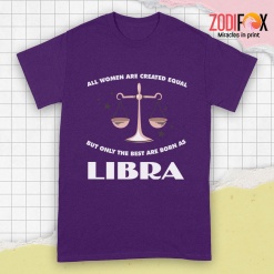 eye-catching The Best Are Born As Libra Premium T-Shirts