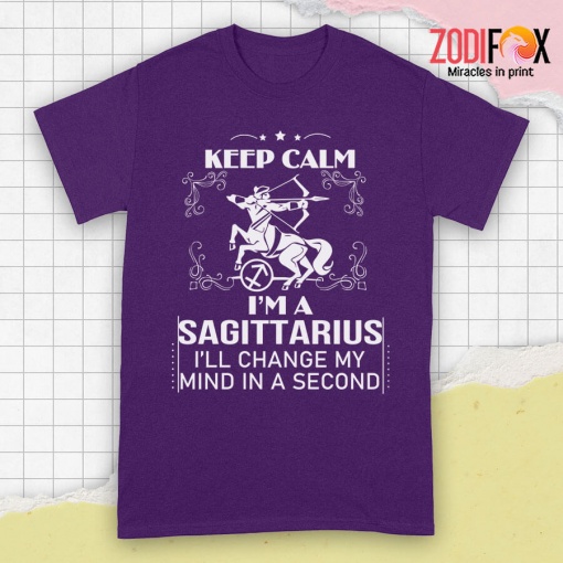 awesome Keep Calm, I'm A Sagittarius Premium T-Shirts