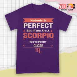 cute You're Pretty Close Scorpio Premium T-Shirts