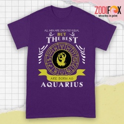 funny Men Are Created Equal Aquarius Premium T-Shirts