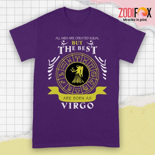 funny Men Are Created Equal Virgo Premium T-Shirts