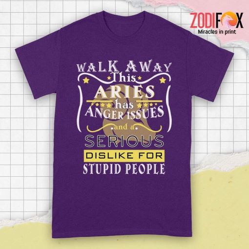 cool This Aries Has Anger Issues Premium T-Shirts