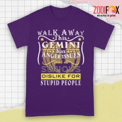 lively Gemini Has Anger Issues Premium T-Shirts