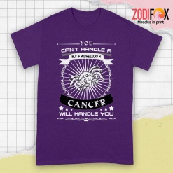 lively A Cancer Will Handle You Premium T-Shirts