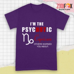 funny I'm The PSYCHOTIC Capricorn Premium T-Shirts