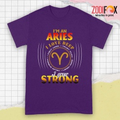 cute I Love Deep Aries Premium T-Shirts