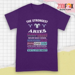 hot The Strongest Aries Premium T-Shirts