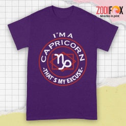 amazing That's My Excuse Capricorn Premium T-Shirts