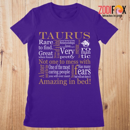 Taurus Amazing Premium T-Shirts - Shop special gift for horoscope lovers