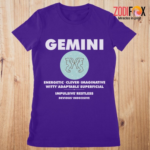 beautiful Gemini Energetic Premium T-Shirts