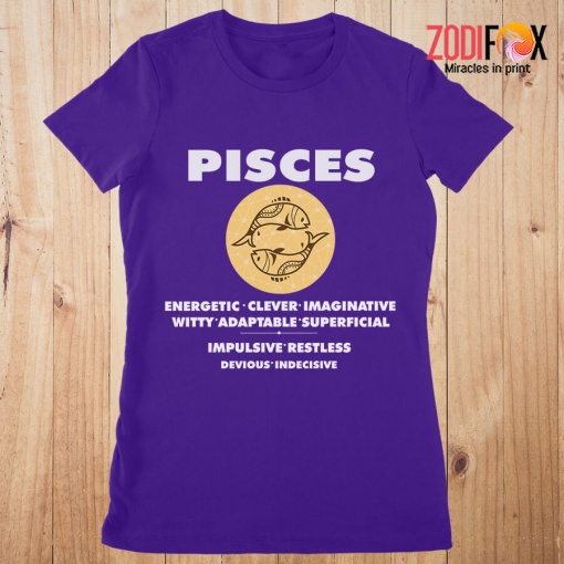 latest Pisces Witty Premium T-Shirts