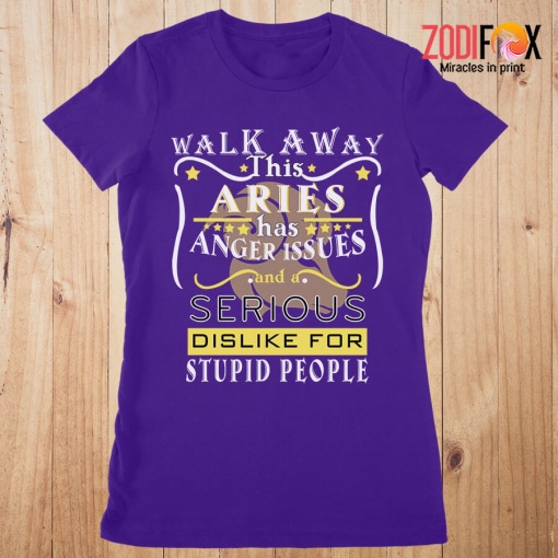 latest This Aries Has Anger Issues Premium T-Shirts