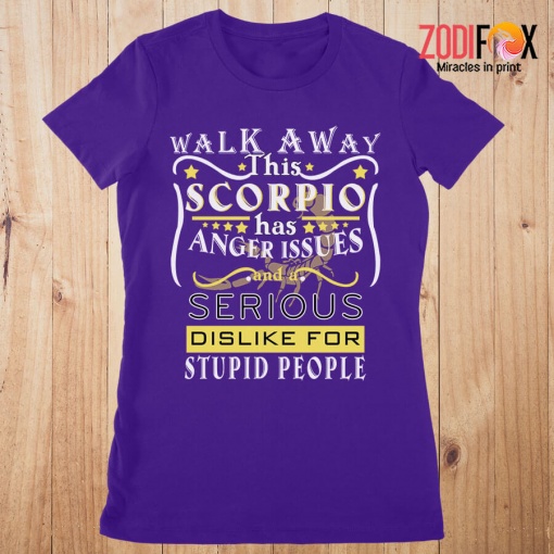 cute Scorpio Has Anger Issues Premium T-Shirts