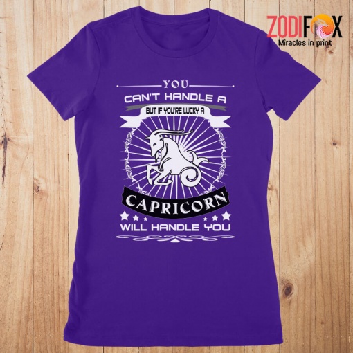 interested Capricorn Will Handle You Premium T-Shirts