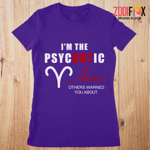 lovely I'm The PSYCHOTIC Aries Premium T-Shirts