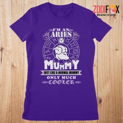 unique I'm An Aries Mommy Premium T-Shirts