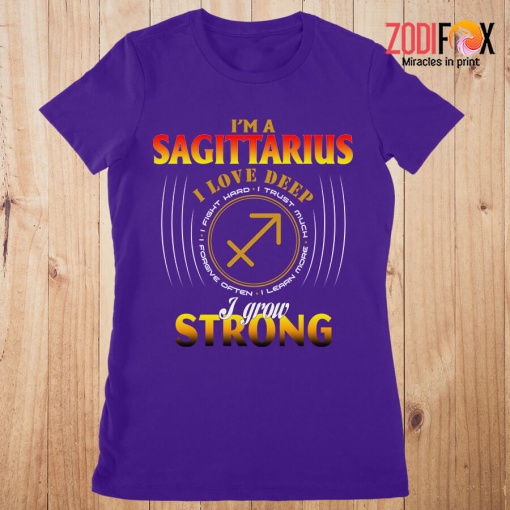 beautiful I Love Deep Sagittarius Premium T-Shirts
