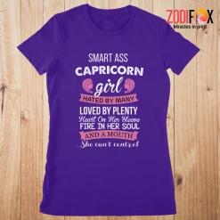 hot She Can't Control Capricorn Premium T-Shirts
